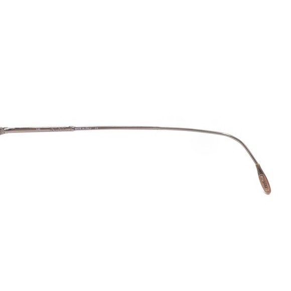 Gucci GG 2632 3JM Brown Metal Oval Eyeglasses Frames 56-19 140 Italy Designer - Picture 9 of 12